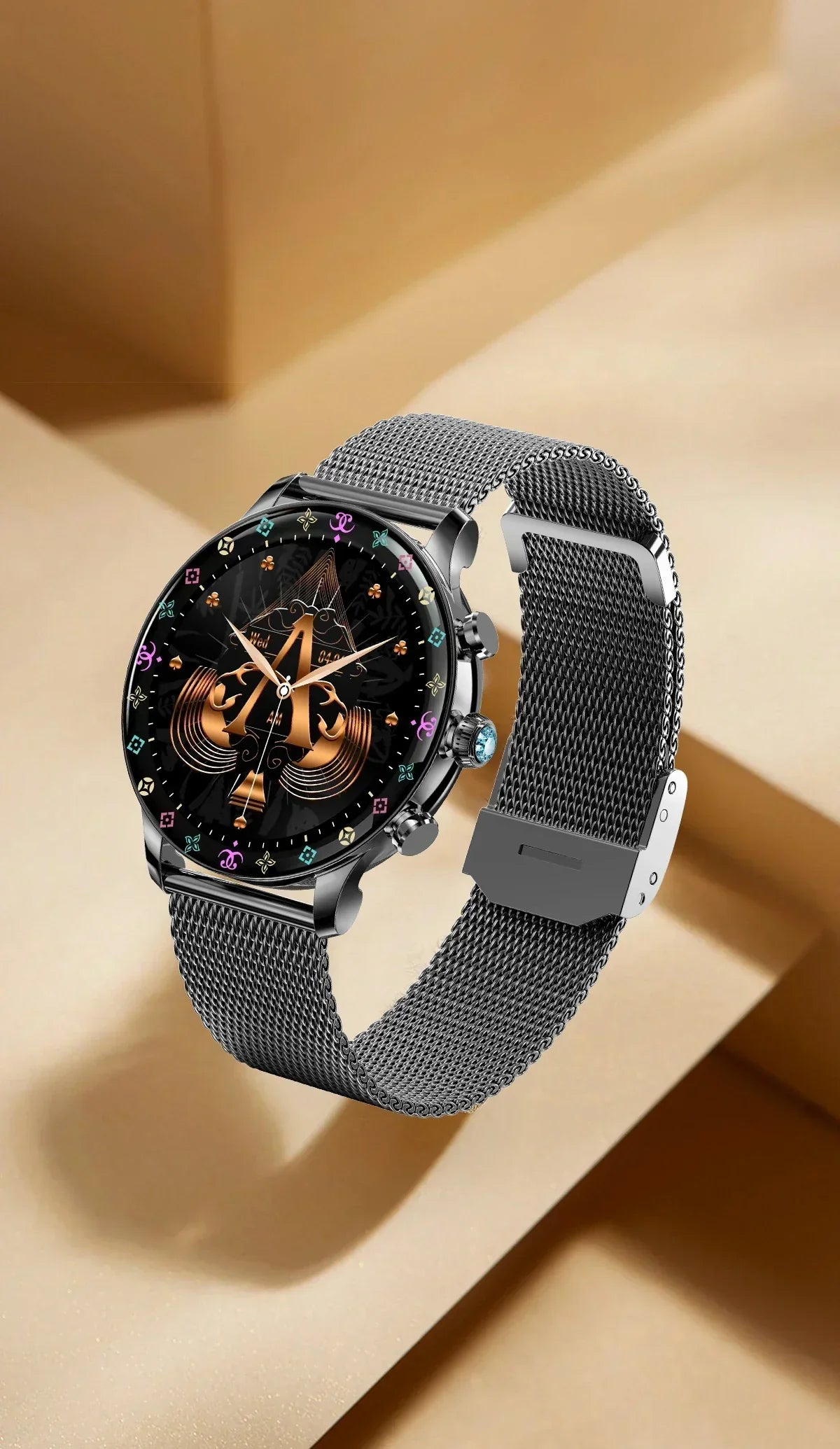 MedWatch™ Iconic - Smartwatch Women GPS Movement Track Voice Assistant Heart Rate Monitor