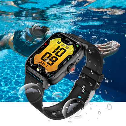 MedWatch™ Amara - Smart Watch 1.85inch Health Monitoring AI Voice Assistant Men Women Fashion Smartwatch Sport Fitness Tracker