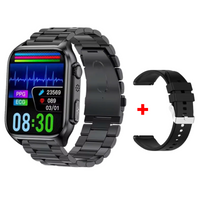 Black Steel + 1 Strap