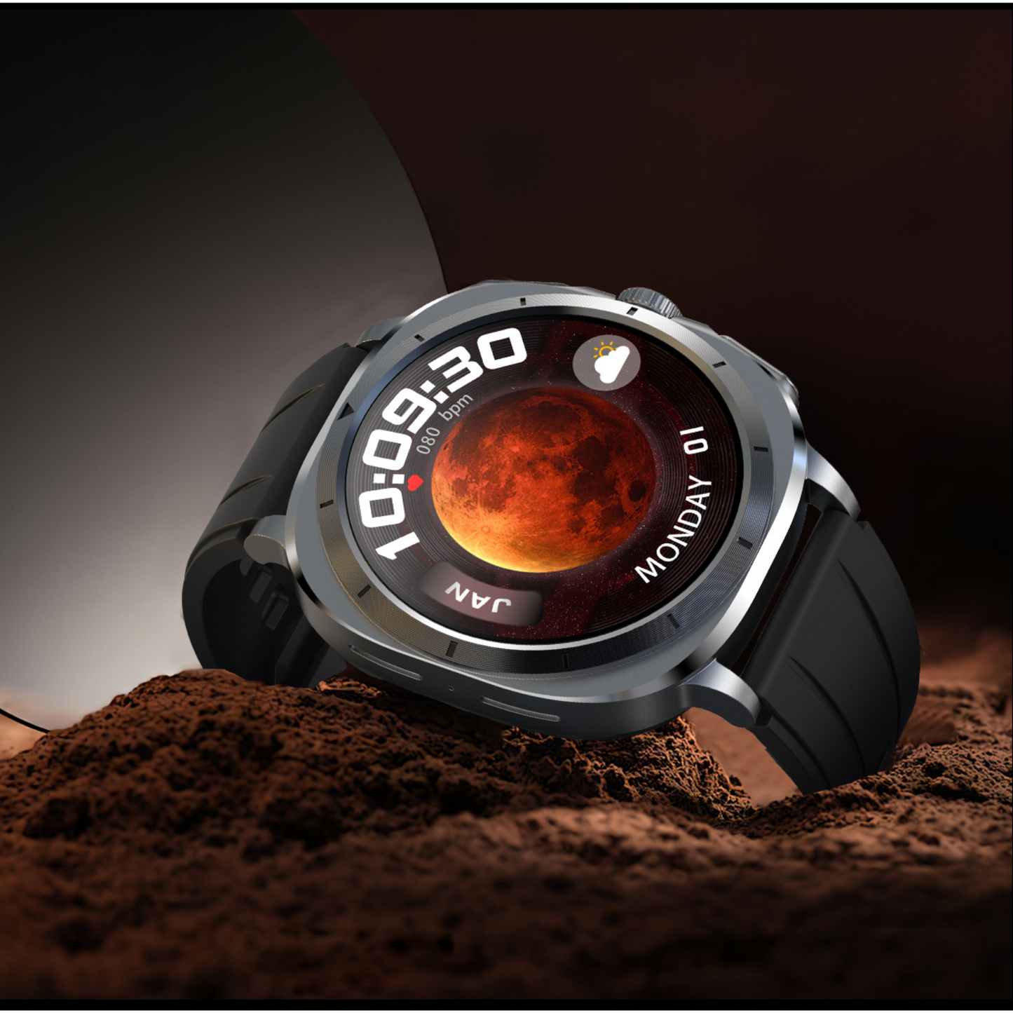 MedWatch™ Fettle - Smart Watch 1.43inch Amoled ECG Health Monitoring Voice Assistant SOS Outdoor Sports Fitness Tracker