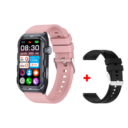 MedWatch™ Fitness - Smart Bracelet ECG Health Monitoring Blood Pressure Glucose Heart Rate Wristwatch