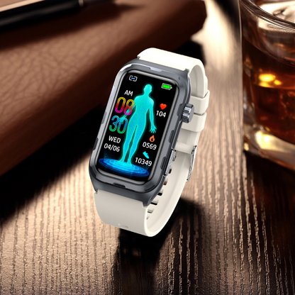 MedWatch™ Fitness - Smart Bracelet ECG Health Monitoring Blood Pressure Glucose Heart Rate Wristwatch