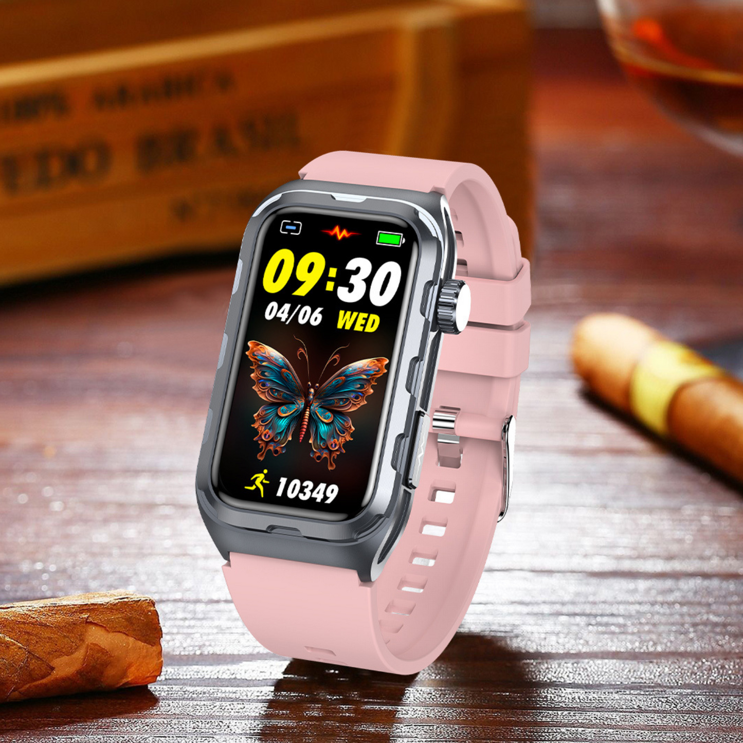 MedWatch™ Fitness - Smart Bracelet ECG Health Monitoring Blood Pressure Glucose Heart Rate Wristwatch