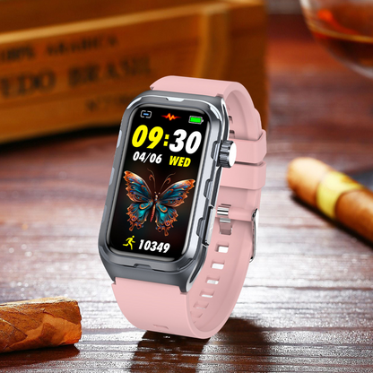 MedWatch™ Fitness - Smart Bracelet ECG Health Monitoring Blood Pressure Glucose Heart Rate Wristwatch