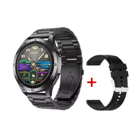 Black Steel + 1 Strap