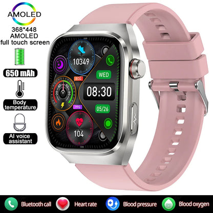 MedWatch™ Lifetrack Ultra - Lipid uric Acid ECG/EKG Blood Sugar Blood Pressure Health Management Smart Watch