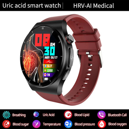 MedWatch™ PulseXplorer - Laser Treatment Smart Watch, Blood Sugar, Lipid and Uric Acid Medical Grade ECG+PPG Health Monitoring