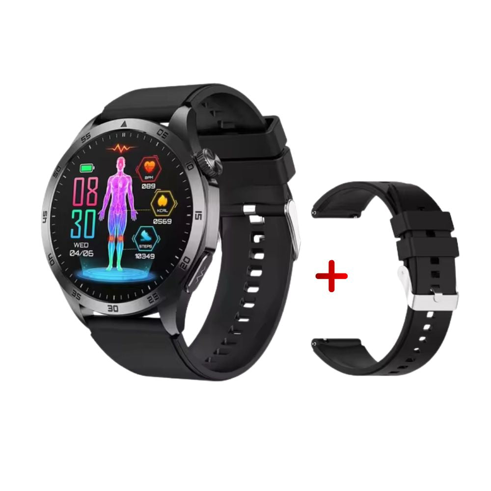 MedWatch™ ET485 - Smart Watch  ECG Measurement Health Monitor BT Call Sport Fitness Tracker Smartwatch