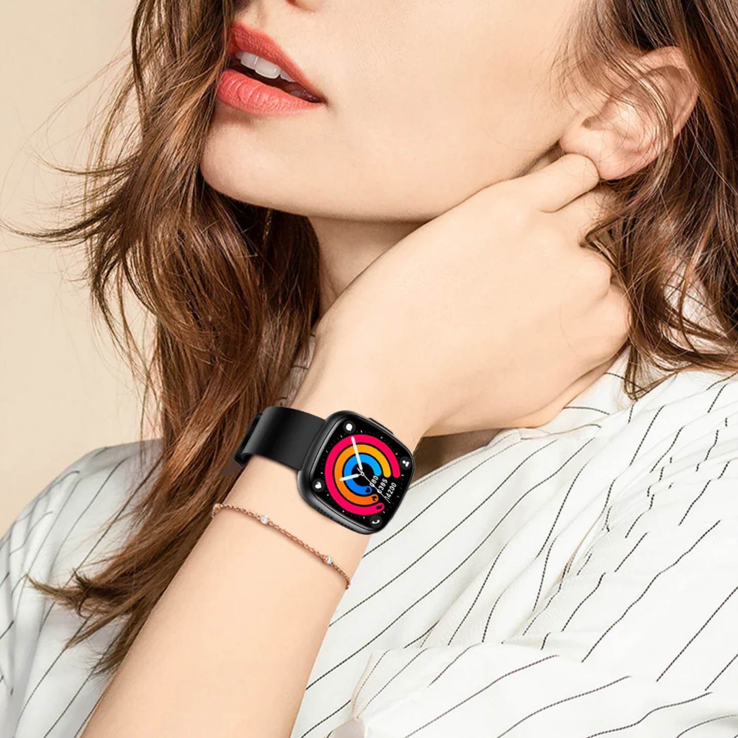 MedWatch™ Strength - Smart Watch Blood Pressure Health Monitoring Bluetooth Calling SOS Men Women Sport Fitness Tracker