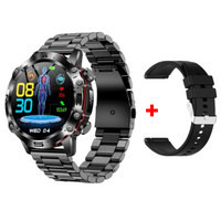 Black steel belt + 1 Strap