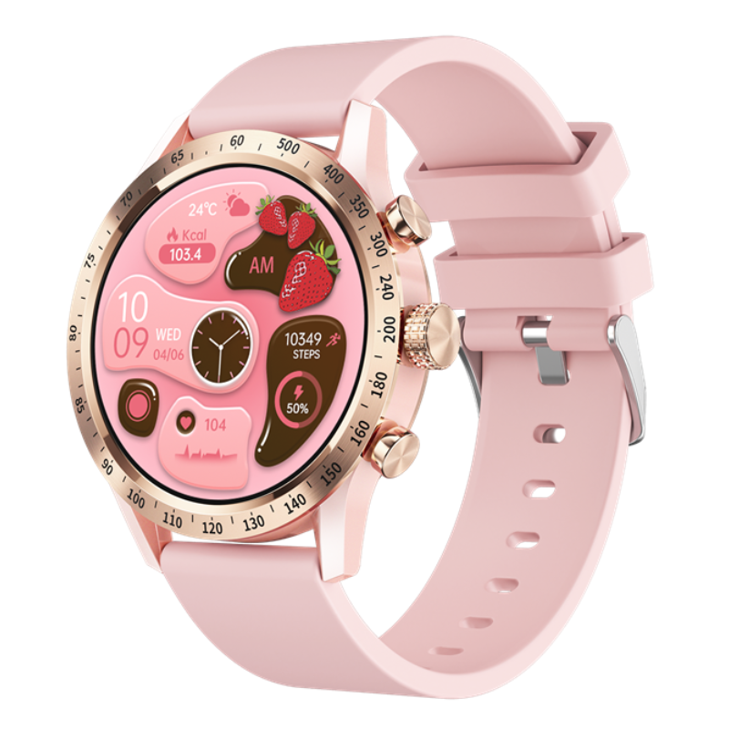 MedWatch™ HT20 - Smart Watch Women Fashion 1.28inch Amoled Bluetooth Call AI Voice Health