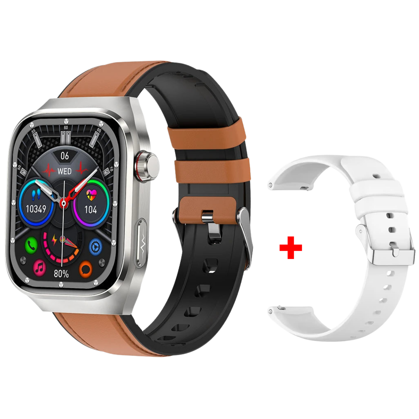 MedWatch™ Lifetrack Ultra - Lipid uric Acid ECG/EKG Blood Sugar Blood Pressure Health Management Smart Watch