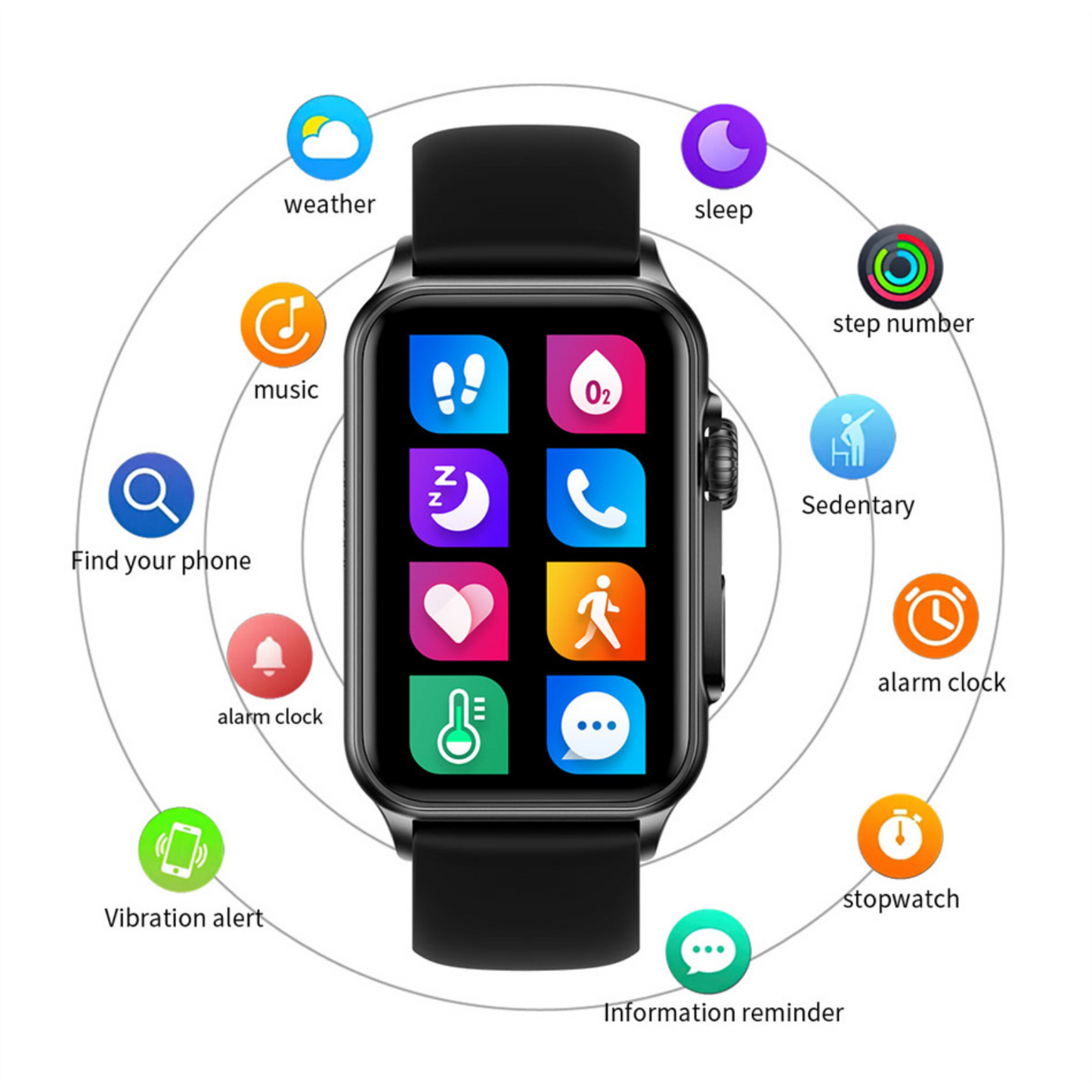 MedWatch™ Vitality - Bluetooth Call Smart Watch AI Voice Assistant Fitness Tracker Smartwatch Men Women For Android IOS