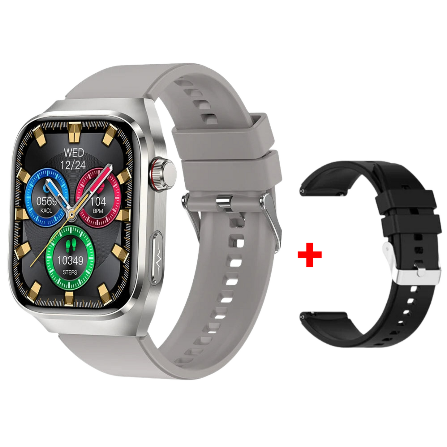 MedWatch™ Lifetrack Ultra - Lipid uric Acid ECG/EKG Blood Sugar Blood Pressure Health Management Smart Watch