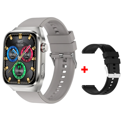 MedWatch™ Lifetrack Ultra - Lipid uric Acid ECG/EKG Blood Sugar Blood Pressure Health Management Smart Watch