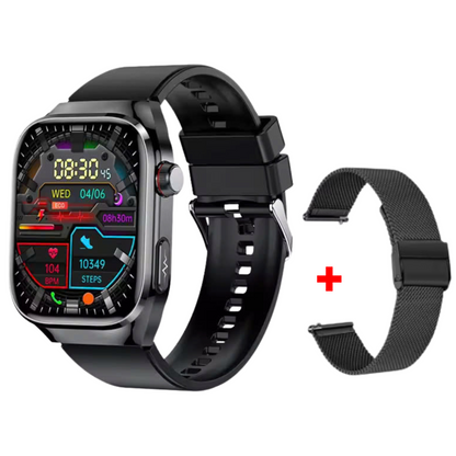 MedWatch™ Lifetrack Ultra - Lipid uric Acid ECG/EKG Blood Sugar Blood Pressure Health Management Smart Watch