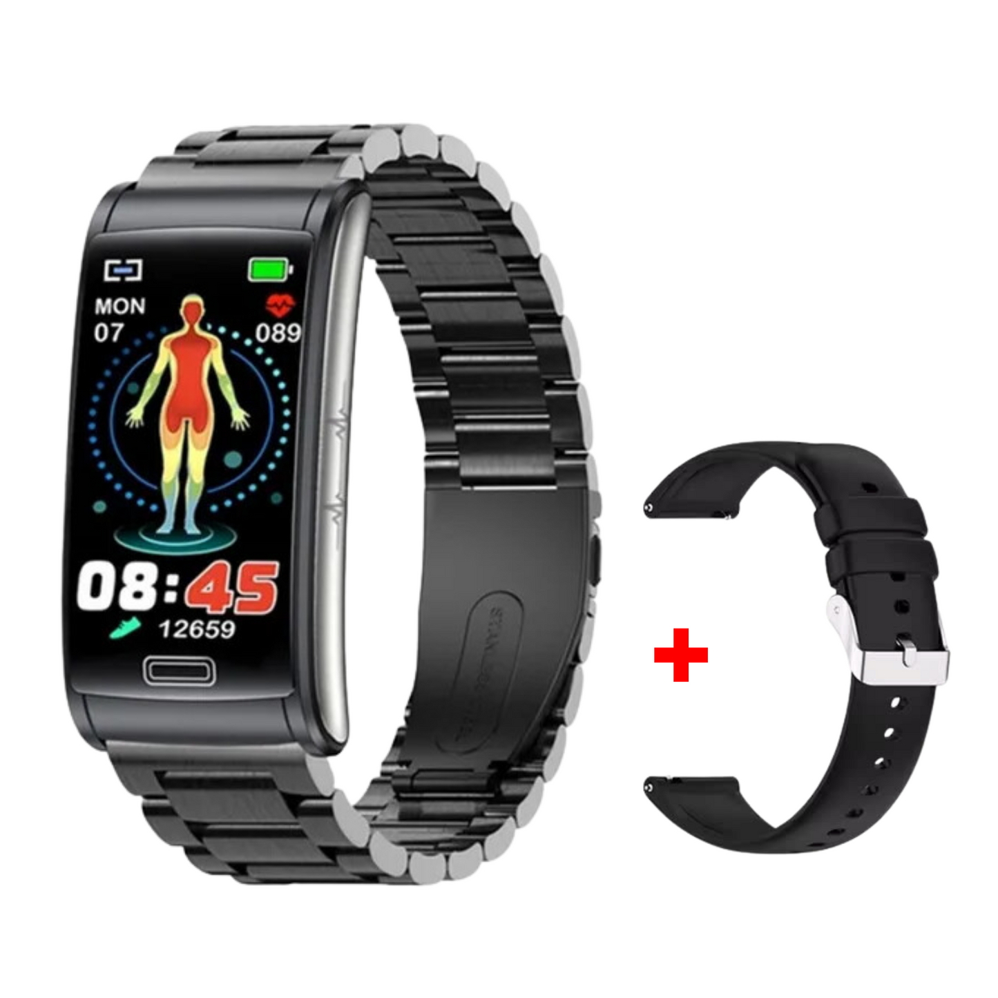 MedWatch™ Monitor Pro - Smart Watch ECG+PTT Blood Pressure Heart Rate Monitor Health Smart Bracelet