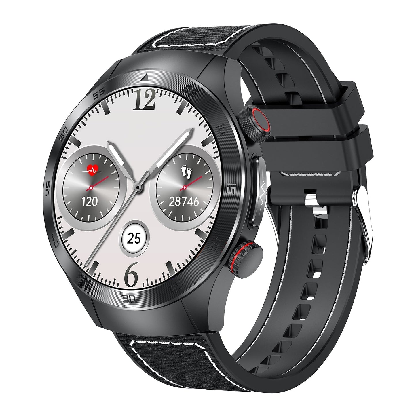 MedWatch™ HealthWave Max - Best Medical Diagnosis Smart Watch, Blood Lipids Uric Acid Blood Glucose watch, ECG+PPG Fitness Tracker