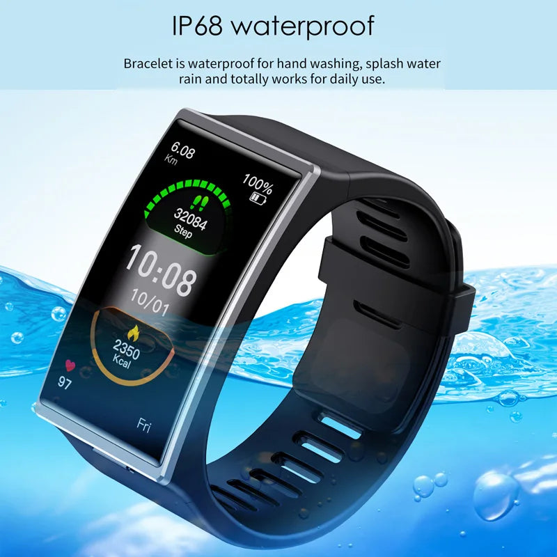 MedWatch™ Splendor - Smartwatch 1.9 Inch IP68 Waterproof Sport Heart Rate Blood Pressure Android IOS
