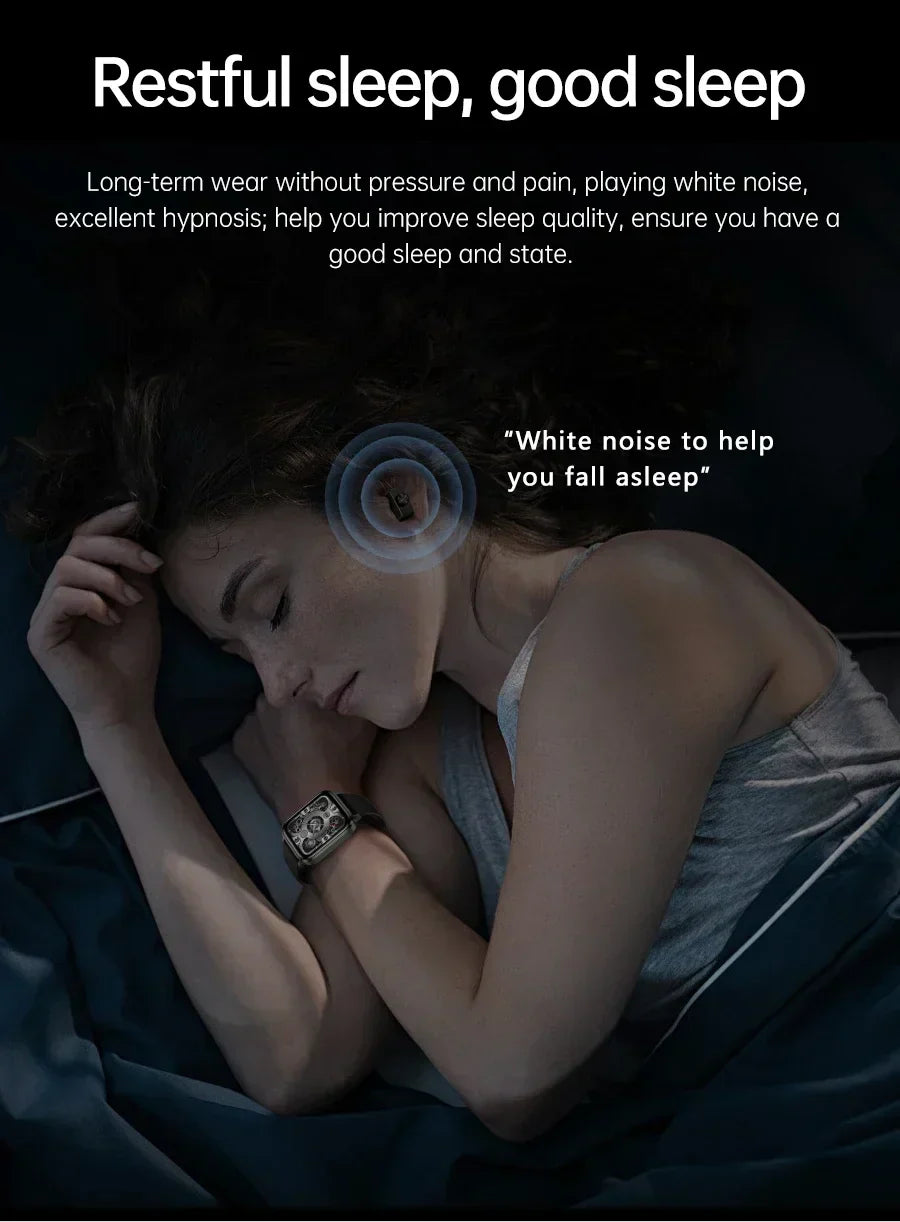 MedWatch™ Unite -Smart Watch With Bluetooth Earphone Waterproof, Touch Big Display Screen Best Relog Inteligente