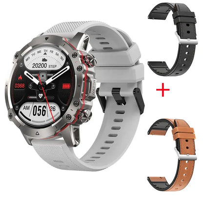 MedWatch™ Crusader - Smart Watch For Men Amoled Waterproof Bluetooth Call Heart Rate