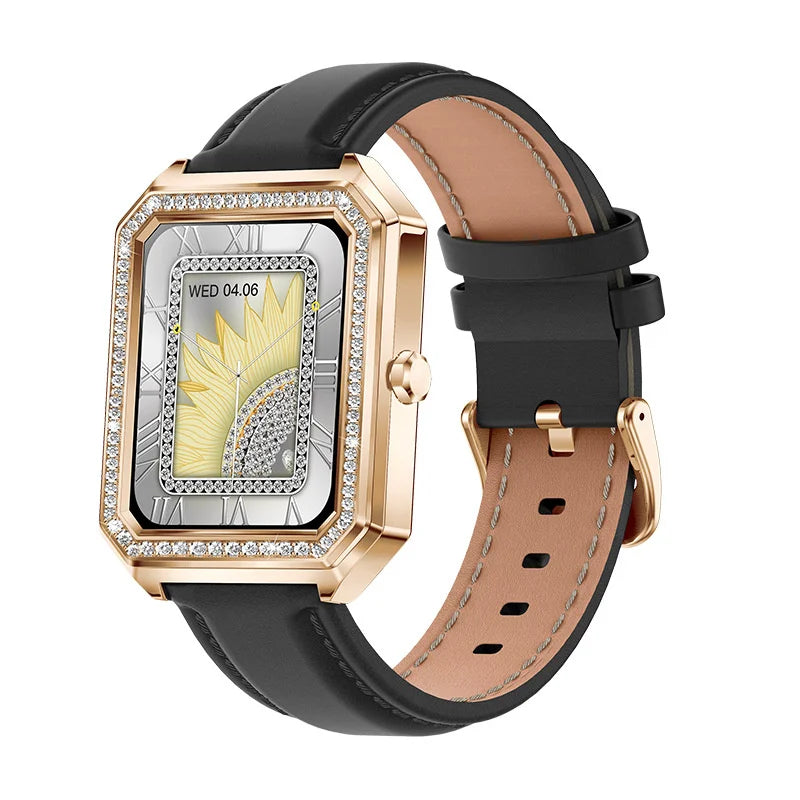 MedWatch™ Aquamarine - Smart Watch Ladies Bluetooth Call Health Monitor Blood Pressure Fitness Tracker For Women