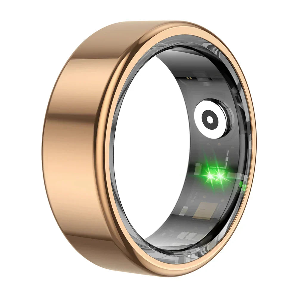 MedWatch™ Stefan - Smart Ring Titanium Steel Health Monitoring Ring: Supports good sleep, regulates blood pressure