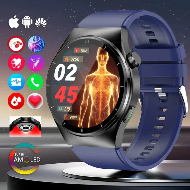 MedWatch™ Ultimate - Stabilize blood pressure, control blood sugar, uric acid and blood Lipid Smartwatch