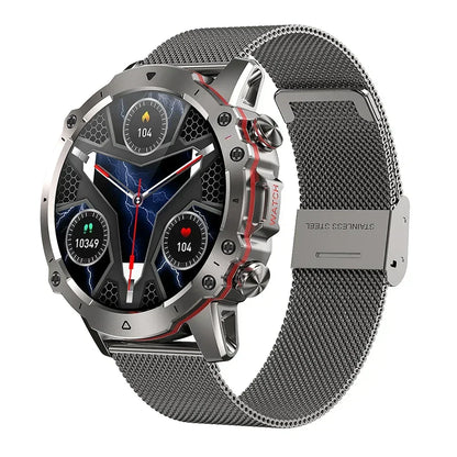 MedWatch™ Crusader - Smart Watch For Men Amoled Waterproof Bluetooth Call Heart Rate