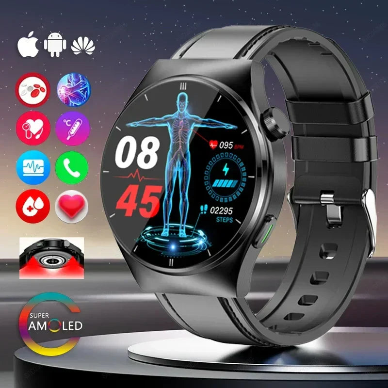 MedWatch™ Ultimate - Stabilize blood pressure, control blood sugar, uric acid and blood Lipid Smartwatch