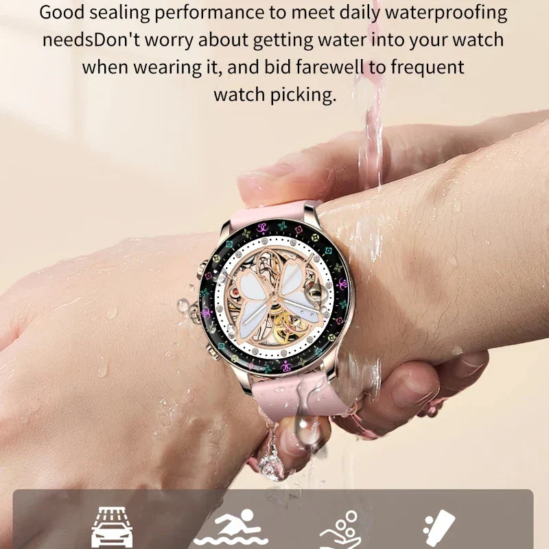 MedWatch™ Iconic - Smartwatch Women GPS Movement Track Voice Assistant Heart Rate Monitor