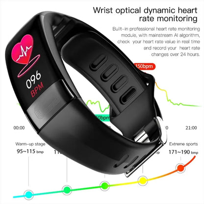 MedWatch™ Energy - Smart Bracelet Body Temperature Monitoring Smart Wristbands ECG PPG Smart Watch Heart Rate Blood Pressure