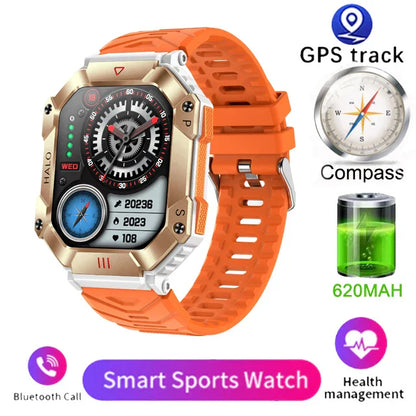 MedWatch™ Invictus Ultra -Watches Ip68 Waterproof Military Healthy Monitor AI Voice Bluetooth Call