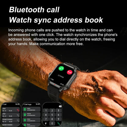 MedWatch™ Regulus - Smart Watch Men AMOLED HD Screen Heart Rate Health Tracker Bluetooth Call IP68