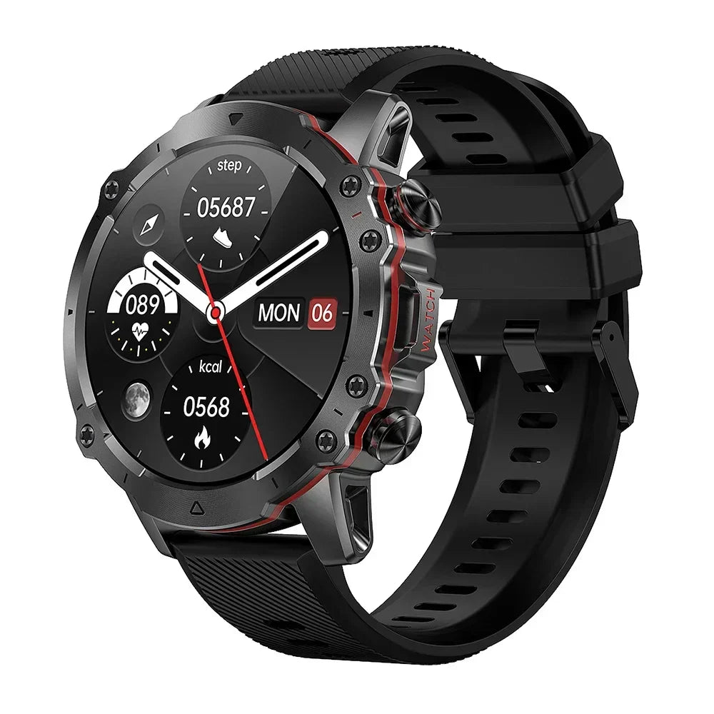 MedWatch™ Crusader - Smart Watch For Men Amoled Waterproof Bluetooth Call Heart Rate