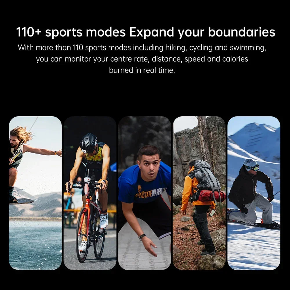 MedWatch™ Crusader - Smart Watch For Men Amoled Waterproof Bluetooth Call Heart Rate