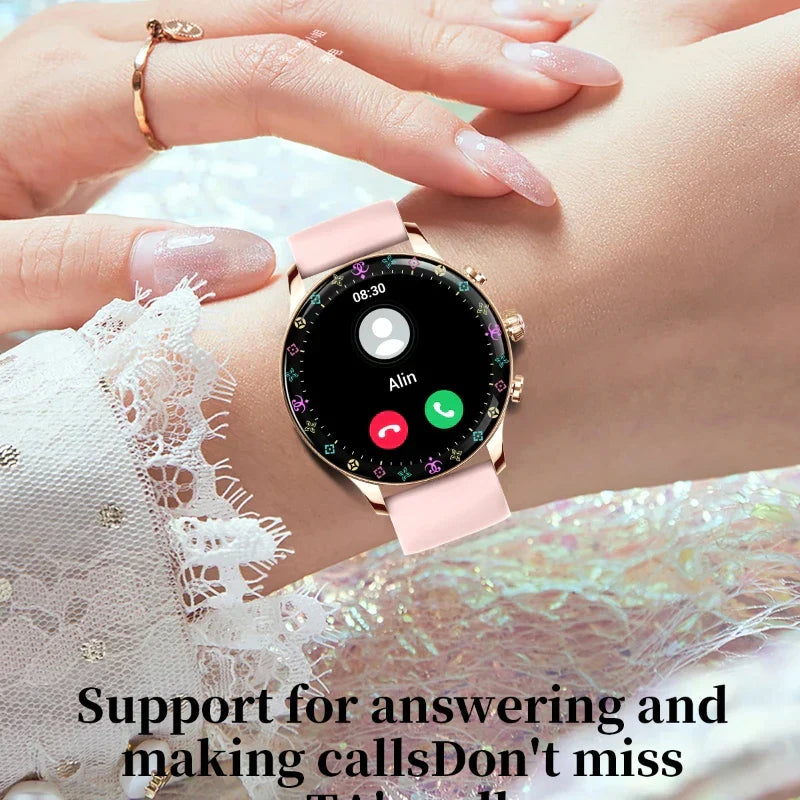 MedWatch™ Iconic - Smartwatch Women GPS Movement Track Voice Assistant Heart Rate Monitor