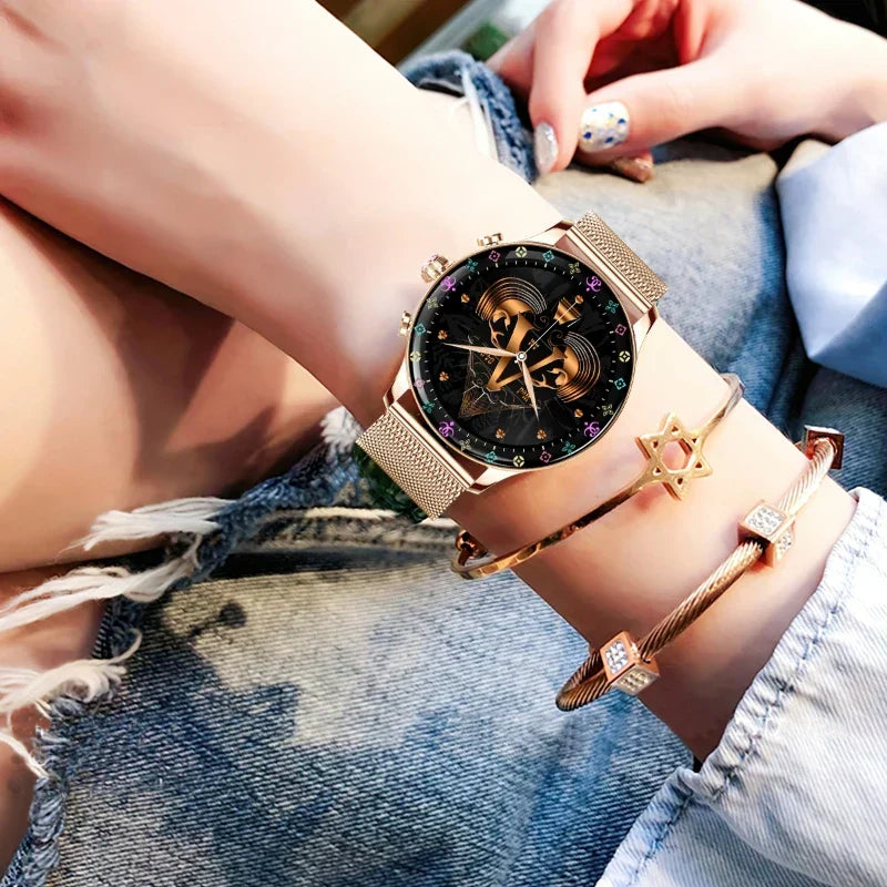 MedWatch™ Iconic - Smartwatch Women GPS Movement Track Voice Assistant Heart Rate Monitor