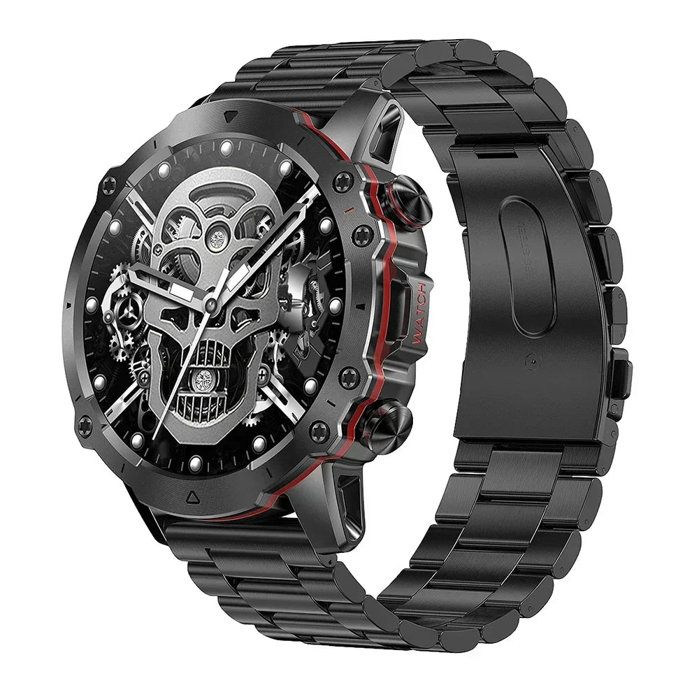 MedWatch™ Crusader - Smart Watch For Men Amoled Waterproof Bluetooth Call Heart Rate