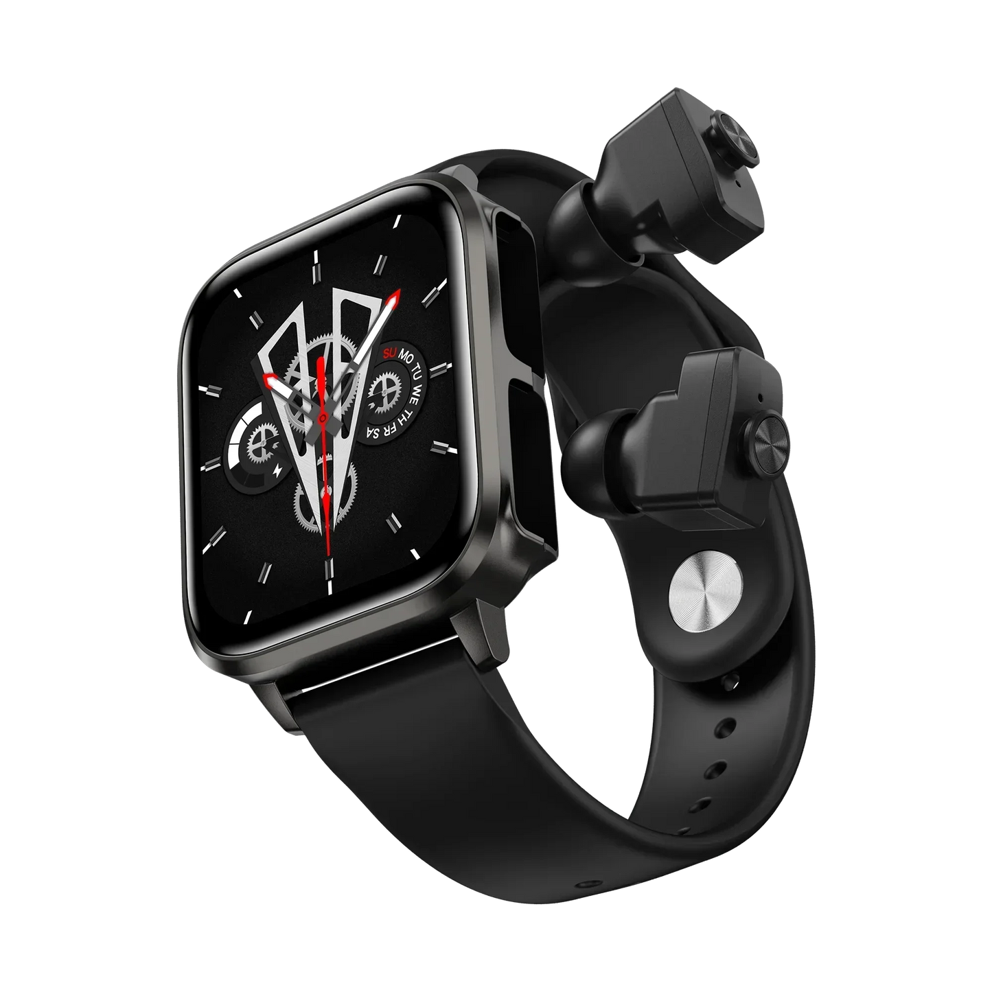 MedWatch™ Unite -Smart Watch With Bluetooth Earphone Waterproof, Touch Big Display Screen Best Relog Inteligente