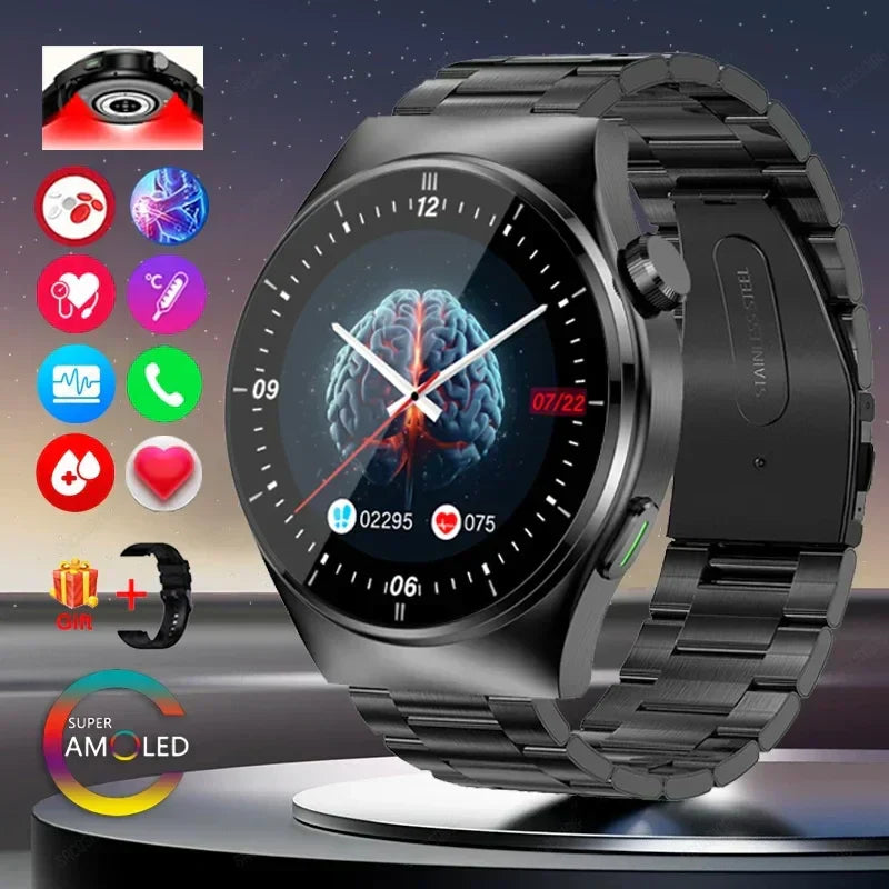 MedWatch™ Ultimate - Stabilize blood pressure, control blood sugar, uric acid and blood Lipid Smartwatch