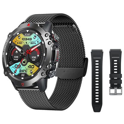 MedWatch™ Vertix - Wireless Calling Smart Watch Men Health Monitoring 450mAh Waterproof Smart Notifications Smart Watch Women