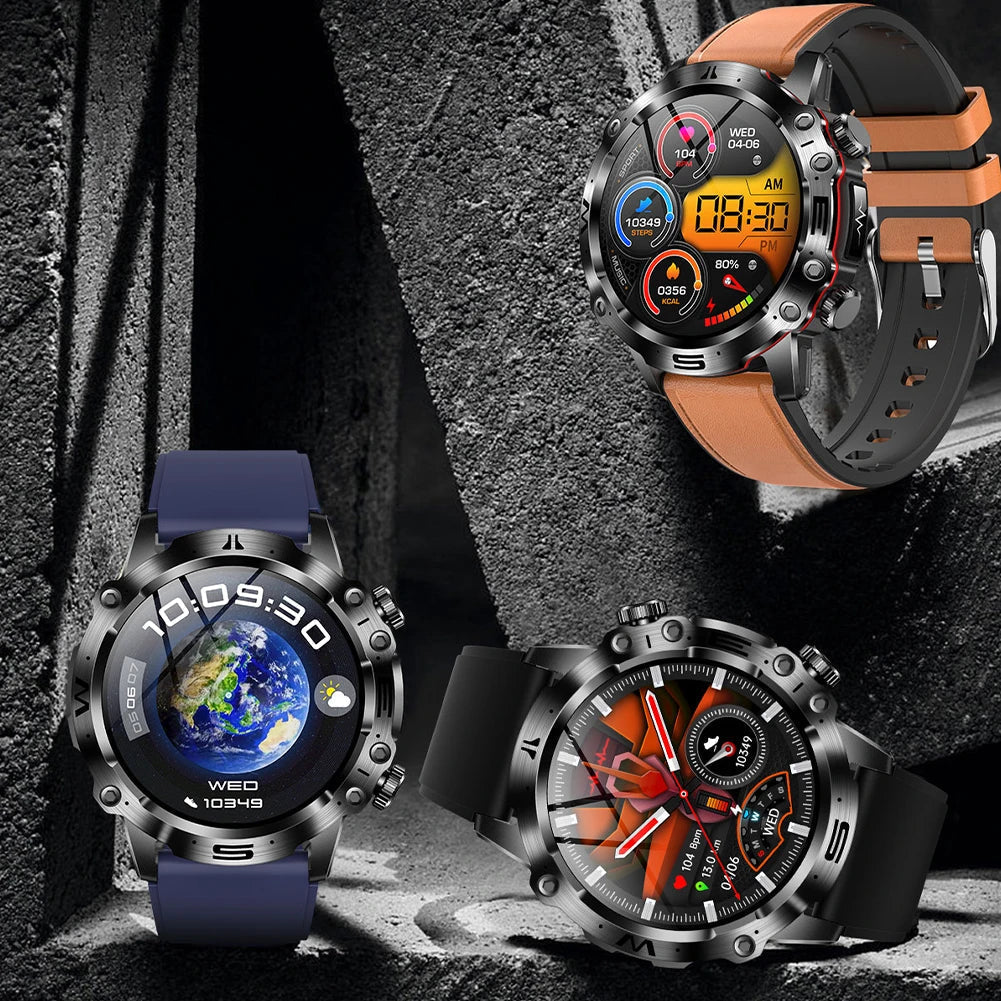 MedWatch™Wellness Pro - ECG/EKG HRV Professional Blood Glucose Blood Pressure Monitoring and Health Smart Watch