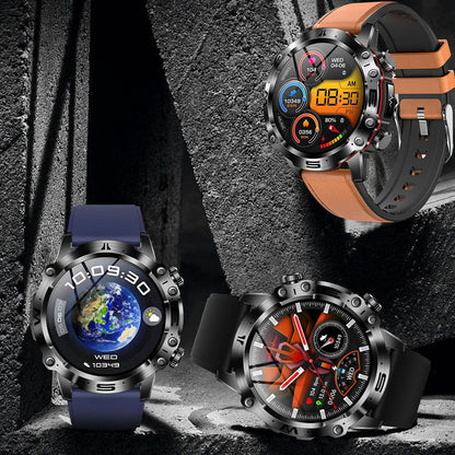 MedWatch™Wellness Pro - ECG/EKG HRV Professional Blood Glucose Blood Pressure Monitoring and Health Smart Watch