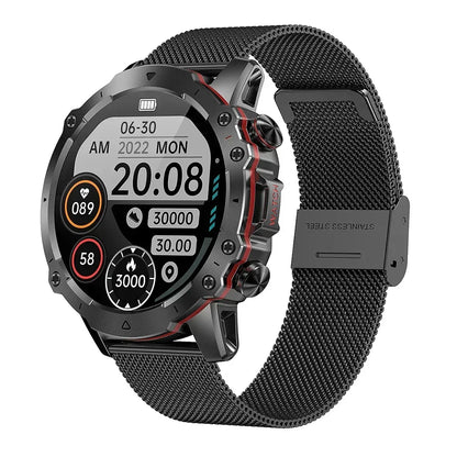 MedWatch™ Crusader - Smart Watch For Men Amoled Waterproof Bluetooth Call Heart Rate