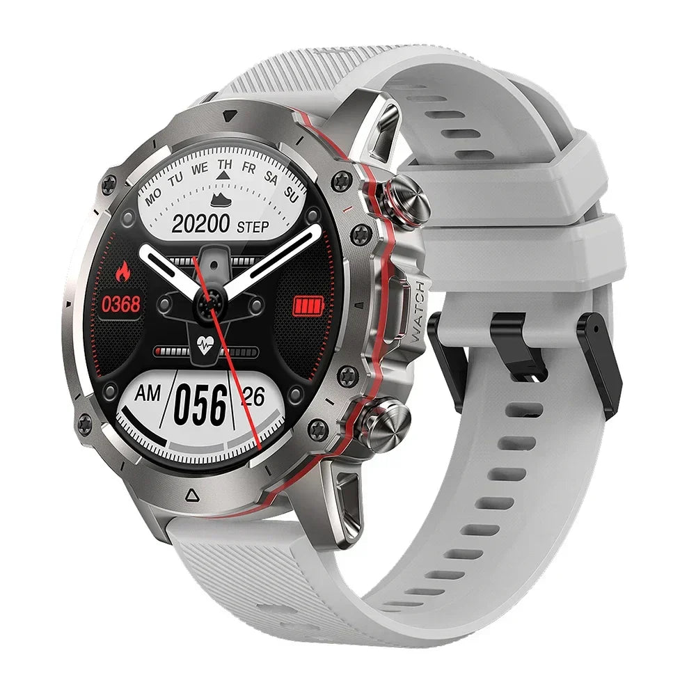 MedWatch™ Crusader - Smart Watch For Men Amoled Waterproof Bluetooth Call Heart Rate