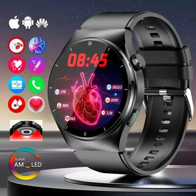 MedWatch™ Ultimate - Stabilize blood pressure, control blood sugar, uric acid and blood Lipid Smartwatch