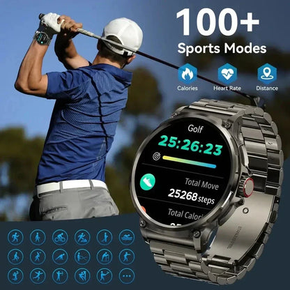MedWatch™ Smart Pro Endurance - Smart Watch 1.85 Inch Ultra HD AMOLED Screen 710 Mah Battery Bluetooth Call Smartwatch