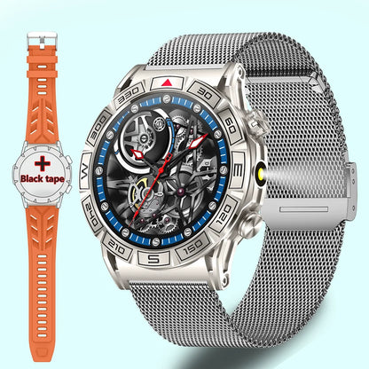 MedWatch™ Shield - Smart Watch Men Altitude Compass GPS Sports 1ATM Waterproof Watch Bluetooth Talk SmartWatches