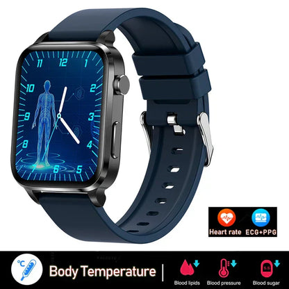 MedWatch™ Pura - Laser therapy health smart watch for men's uric acid, blood lipids, blood pressure, intelligent